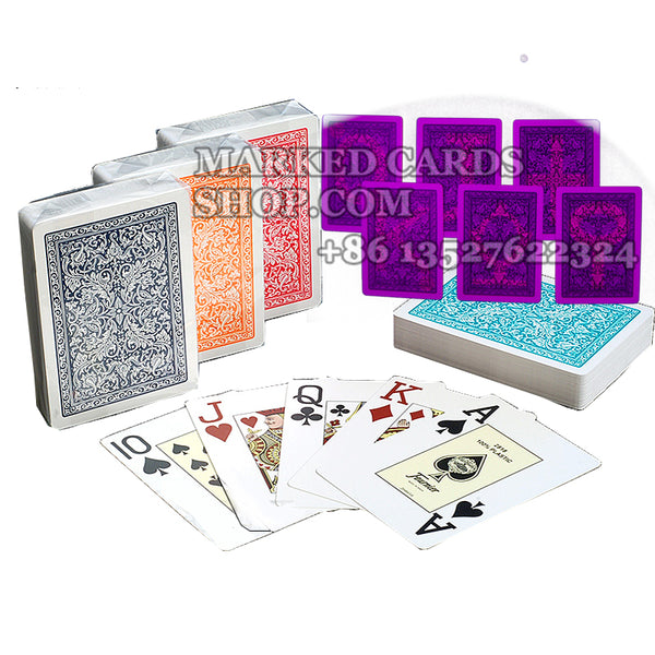 Игральные карты Fournier 2818 Jumbo Index, контактные линзы, крапленые карты