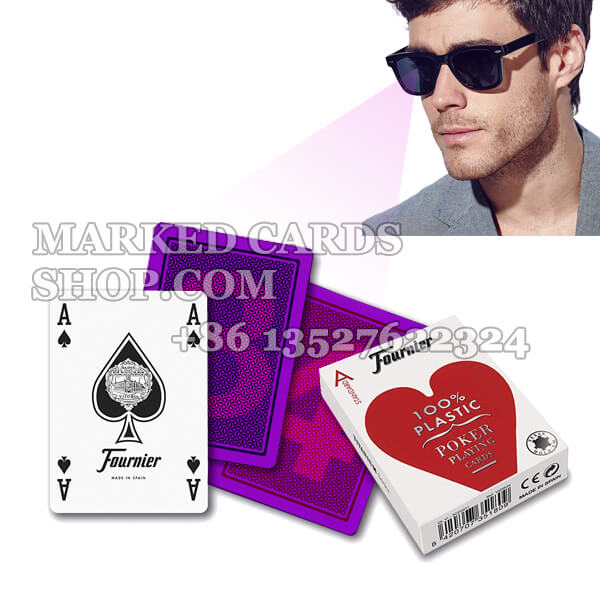 2500 помеченных покерных карт Fournier с невидимыми чернилами
