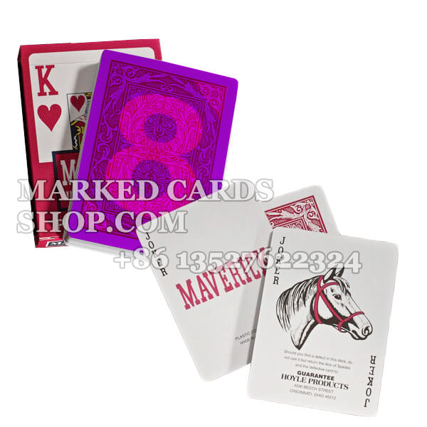 Maverick Marked Cards Poker для инфракрасных контактных линз