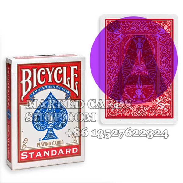 Маркировка колод <tc>Bicycle</tc> невидимыми инфракрасными светящимися чернилами