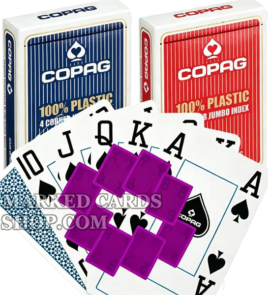 Copag 4 Corner <tc>крапленые колод карт</tc> для обманных контактных линз