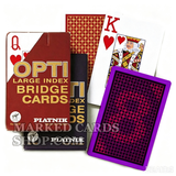Игральные карты Piatnik Opti Poker Невидимая маркировка для мошенничества с картами