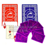 Modiano 54 Carte Blackjack Читерские крапленые карты с ИК-чернилами