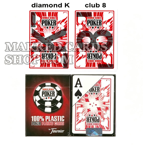 Покерные карты WSOP с контактными линзами, помеченные невидимыми чернилами