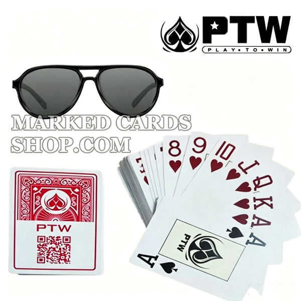 Карты с пометкой невидимыми чернилами PTW для трюков в покере