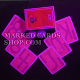 Помеченные невидимыми чернилами карты Modiano Texas Poker Jumbo Deck